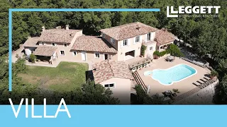 SOLD | Superb 4-bedroom villa with 2-bed guest house and swimming pool in Fayence, Var - Ref. A05600