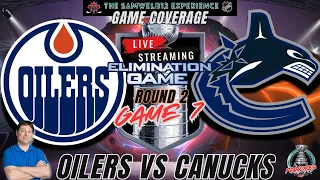 Live: Edmonton Oilers vs Vancouver Canucks Game 7 Coverage - 2024 NHL Playoffs