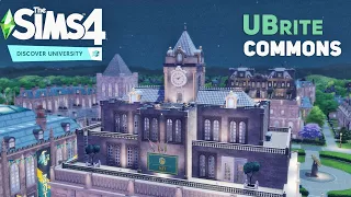 University 🎓 UBrite Commons | No CC | the Sims 4 | Stop Motion