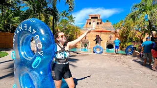 Atlantis Water Park in Nassau - Aquaventure Oasis Excursion - Royal Caribbean Cruise Vlog