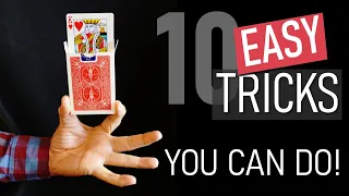 Easy Magic Tricks for Beginners to Do at Home - Card Rise, Vanish + More