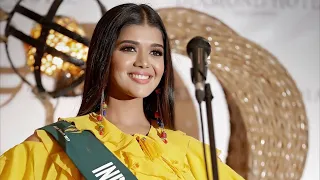 Tejaswini Manogna - India - Miss Earth 2019 Press Presentation