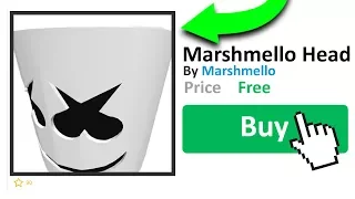 HOW TO GET THE MARSHMELLO HEAD IN ROBLOX!