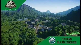 JURASSIC WORLD EVOLUTION | ISLA MATANCEROS | 5 STARS