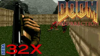 DOOM Resurrection (Gameplay) SEGA 32X