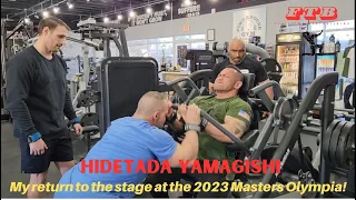 Hidetada Yamagishi returns to the stage at the Master's Olympia 2023!