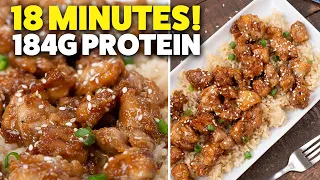 Sesame Chicken Recipe | Healthy 20 Minute Meal Prep