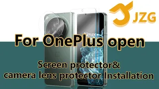 OnePlus Open Screen Protector Installation