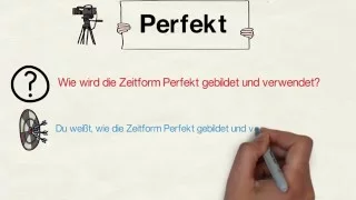 Zeitform Perfekt (vollendete Gegenwart)