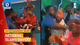 Davido Under Fire As Video Of His Aide Assaulting Fans, Surfaces Online