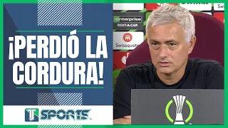 ¡Se ENOJÓ Mou! José Mourinho PERDIÓ la CALMA con los traductores durante rueda de prensa en Roma