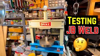 Testing The Strength Of JB Weld for Thread Repair.