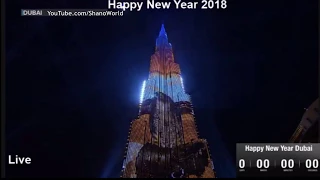 Bruj Khalifa Dubai 2018 New World Record with Amazing Light Show