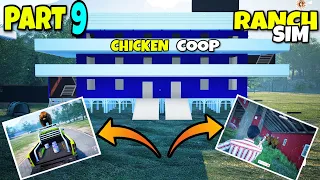 I UPGRADE MY CHICKEN COOP BUT BEAR KILLS MY PIGS😭 | RANCH SIMULATOR | PART 9 IN HINDI |