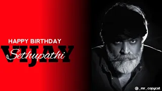 vijay sethupathi birthday status | vijay sethupathi | vijay sethupathi status  vijay sethupathi efx