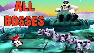 Crash Bash - All Bosses