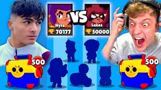 2000€ MEGA BOX OPENING BATTLE! Hyra VS Lukas! 😱 Brawl Stars deutsch