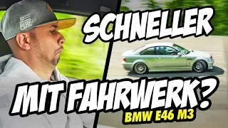 JP Performance - How much faster is it with a suspension? | BMW E46 M3