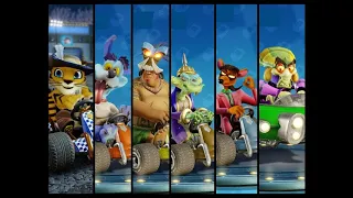 CTR NITRO FUELED : ALL BOSSES (HARD) w' PURA