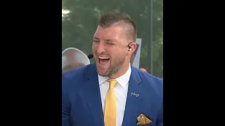 Tim Tebow and Marty Smith 😂😂| #shorts