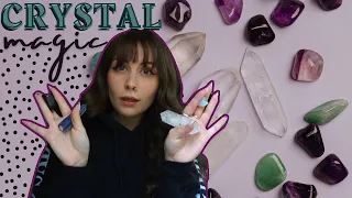 How To Understand Crystal Magic + spells for beginner witches 🔮