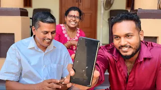 Surprising അച്ഛൻ with iPhone📲 😳