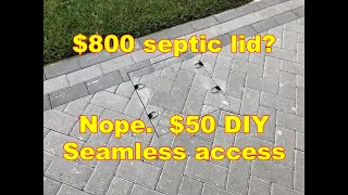 DIY - $50 seamless septic cover build (how to)