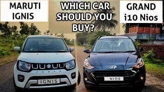 Maruti Ignis vs Grand i10 Nios 2021 | Ignis vs i10 Nios Comparision | Ignis vs Nios