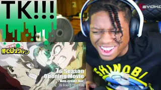 TK NEVER MISS!!! | My Hero Academia Season 7 Op & Ed Reaction