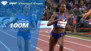 Dina Asher-Smith powers to victory in the 100m final in Brussels - IAAF Diamond League 2019