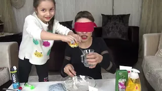 Slime Şakası Gözü Kapalı Slime Challenge Çöplük Slime Prenses Lina