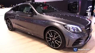 2019 Mercedes AMG C Class Coupe - Exterior and Interior Walkaround - 2018 New York Auto Show