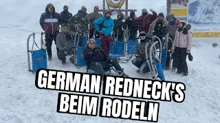 German Rednecks gehn Rodeln 1.0 🤣