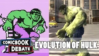 Evolution of Hulk Games in 4 Minutes (2017)