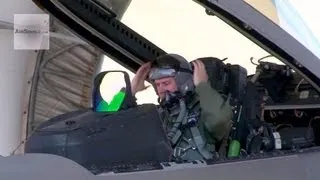 F-22 Maintenance Ops, Taxiing, Taking Off and Landing (2012)