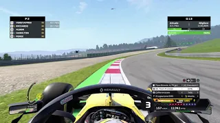 F1 2020 - RedBull Ring Renault R.S.20 Daniel Ricciardo  Thrustmaster T300RS PS4