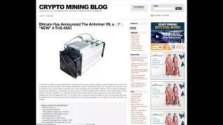 ASIC Miner: Review Bitmain Antminer V9 @ 4/TH Do Not Buy!