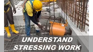 Learn Prestressing Work! [Sample for Educational Purposes Only] #pt #engineer #stressing #multijack