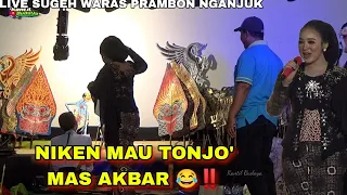 NIKEN MAU TONJOK MAS AKBAR 😂😂😂 2 LAGU TERAKHIR NIKEN PENUTUP GORO2