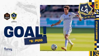 GOAL: Riqui Puig scores for the LA Galaxy