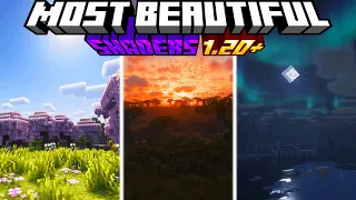 Top 5 Most Beautiful Shaders For Minecraft | 1.20+
