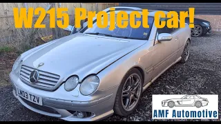 W215 CL55 AMG Restoration and brightening! - Intro - Part 1