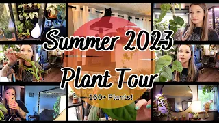 Houseplant Tour Summer 2023 | My Entire Collection of Over 160+ Plants!