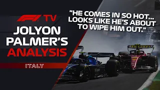 Analysing Sainz's Recovery Drive In Monza | Jolyon Palmer's F1 TV Analysis | 2022 Italian Grand Prix