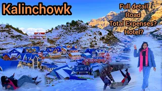 Kalinchowk Snowfall🥶|Full detail |Road|Total Expenses Explained|Snowfall 🗻🥶|Deepa|