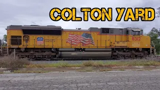 Union Pacific 8312 Rolling Southbound To Colton Yard