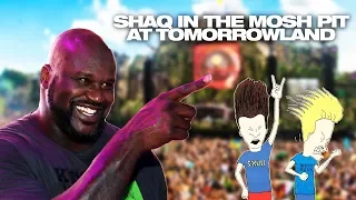Shaq (DJ Diesel) Head Banging in the Mosh Pit for Modestep at Tomorrowland 2019