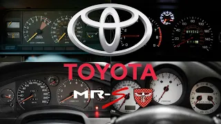 Toyota MR2 (0-100 KM/H) (0-60 MPH) ACCELERATION BATTLE