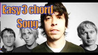 The Foo Fighters EASIEST 3 chord guitar Song (Times Like These)