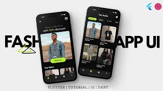 📱 Fashion App UI | Flutter Tutorial 🍂